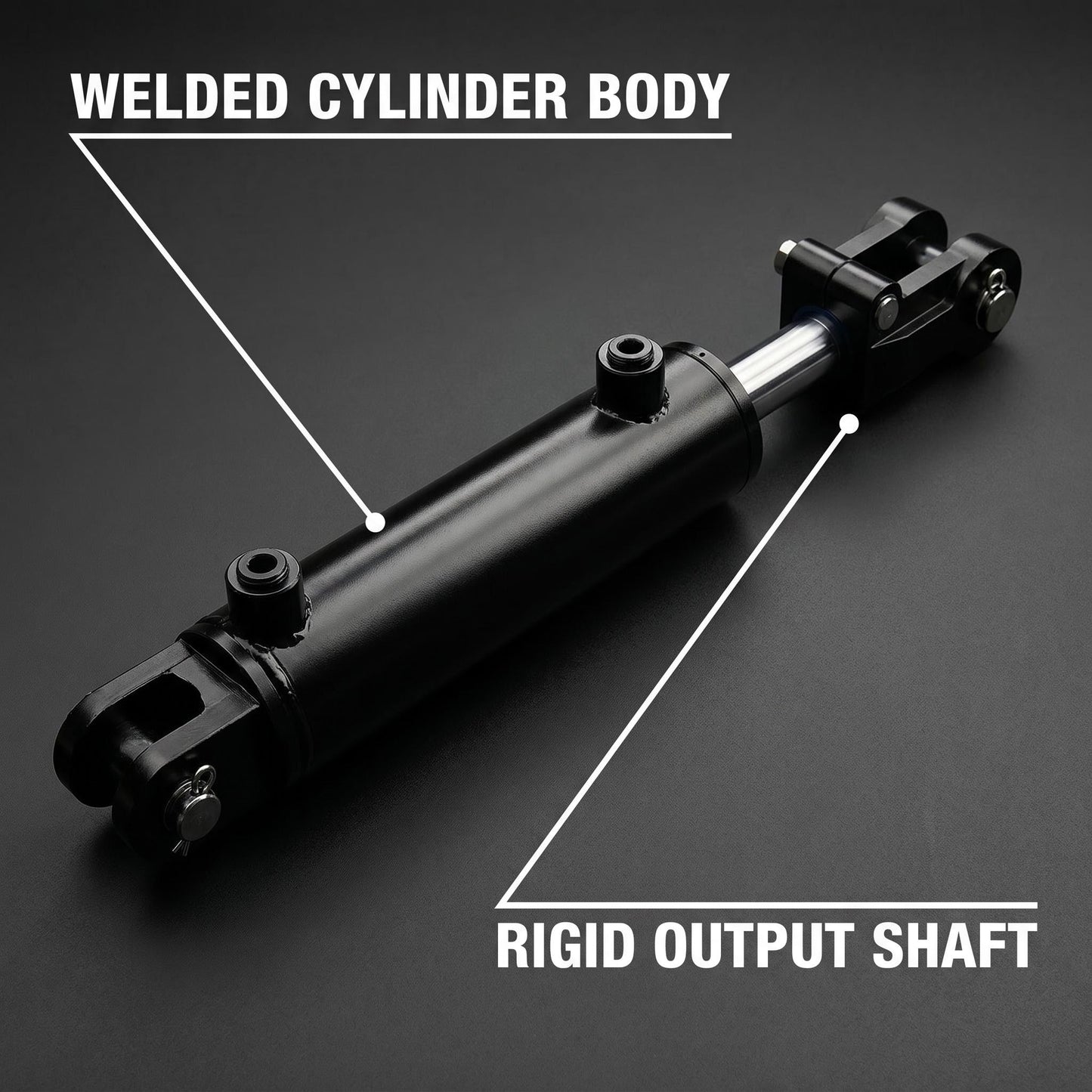 CTCL Welded Cylinder Body Rigid Output Shaft Heavy Duty Construction