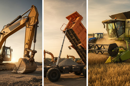 Top 7 Applications of Custom Hydraulic Cylinders in Construction & Agricultural Equipment