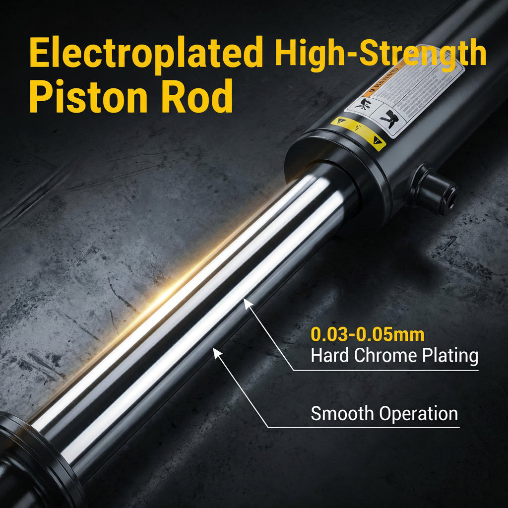CBU Hydraulic Cylinder Electroplated High-Strength Piston Rod