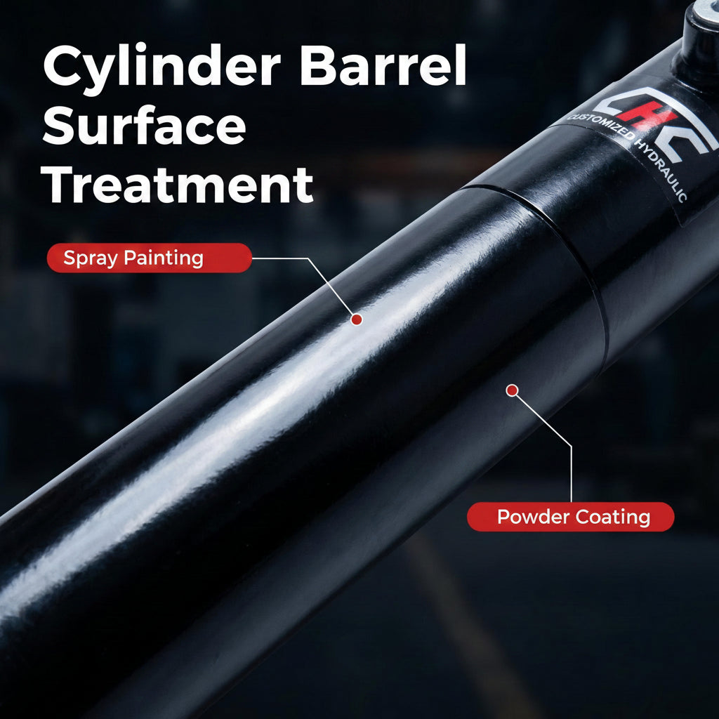 CCL Hydraulic Cylinder Barrel Surface Finish and Coating Detail