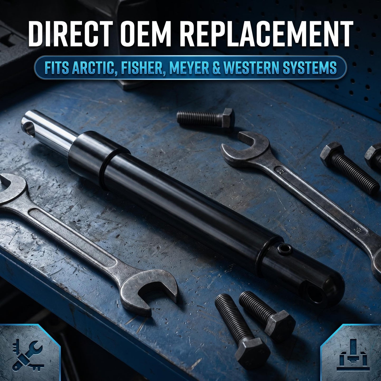 CFSP Fisher Snow Plow Hydraulic Cylinder Direct OEM Replacement Part
