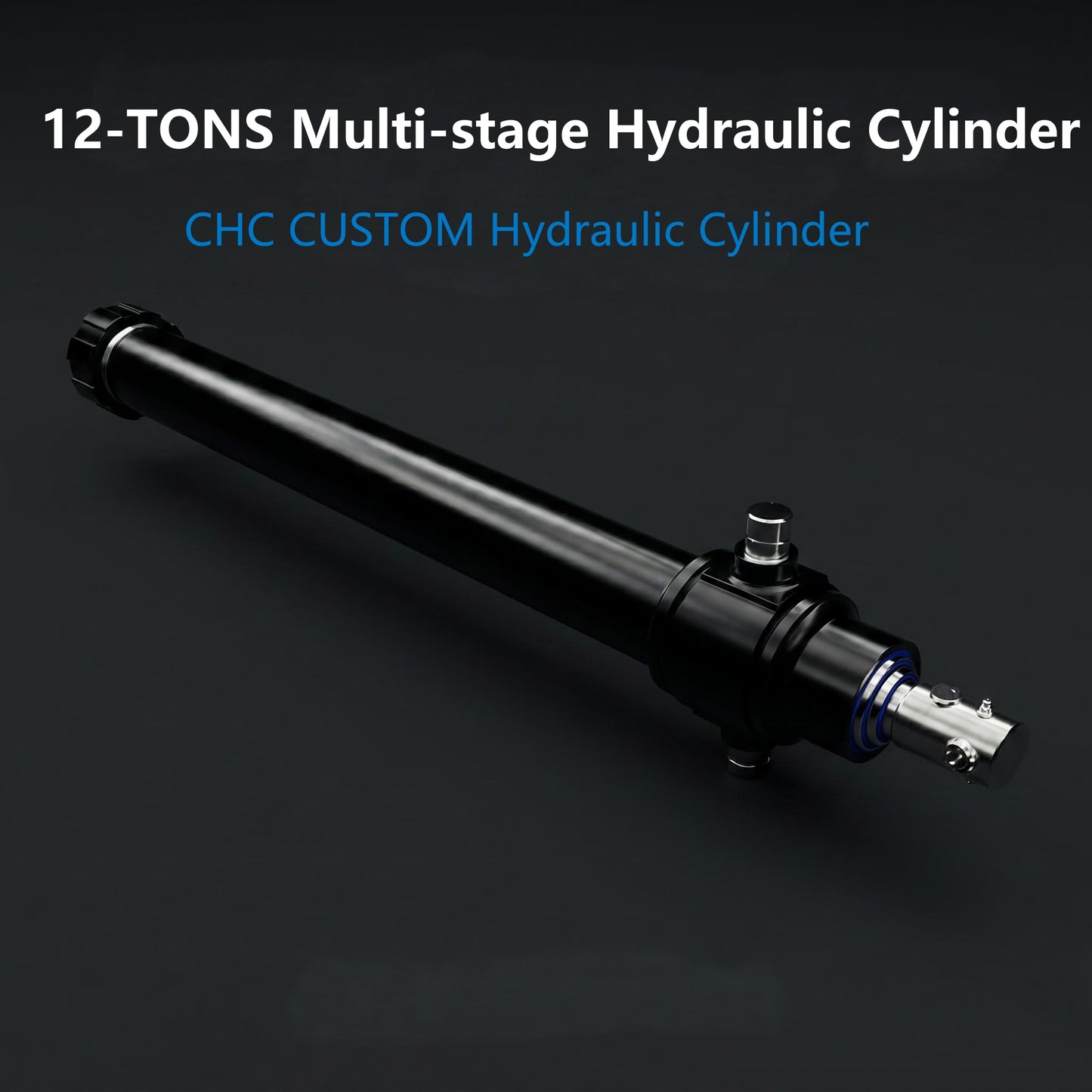 CHTC 12 Tons Multi-Stage Inverted Telesco