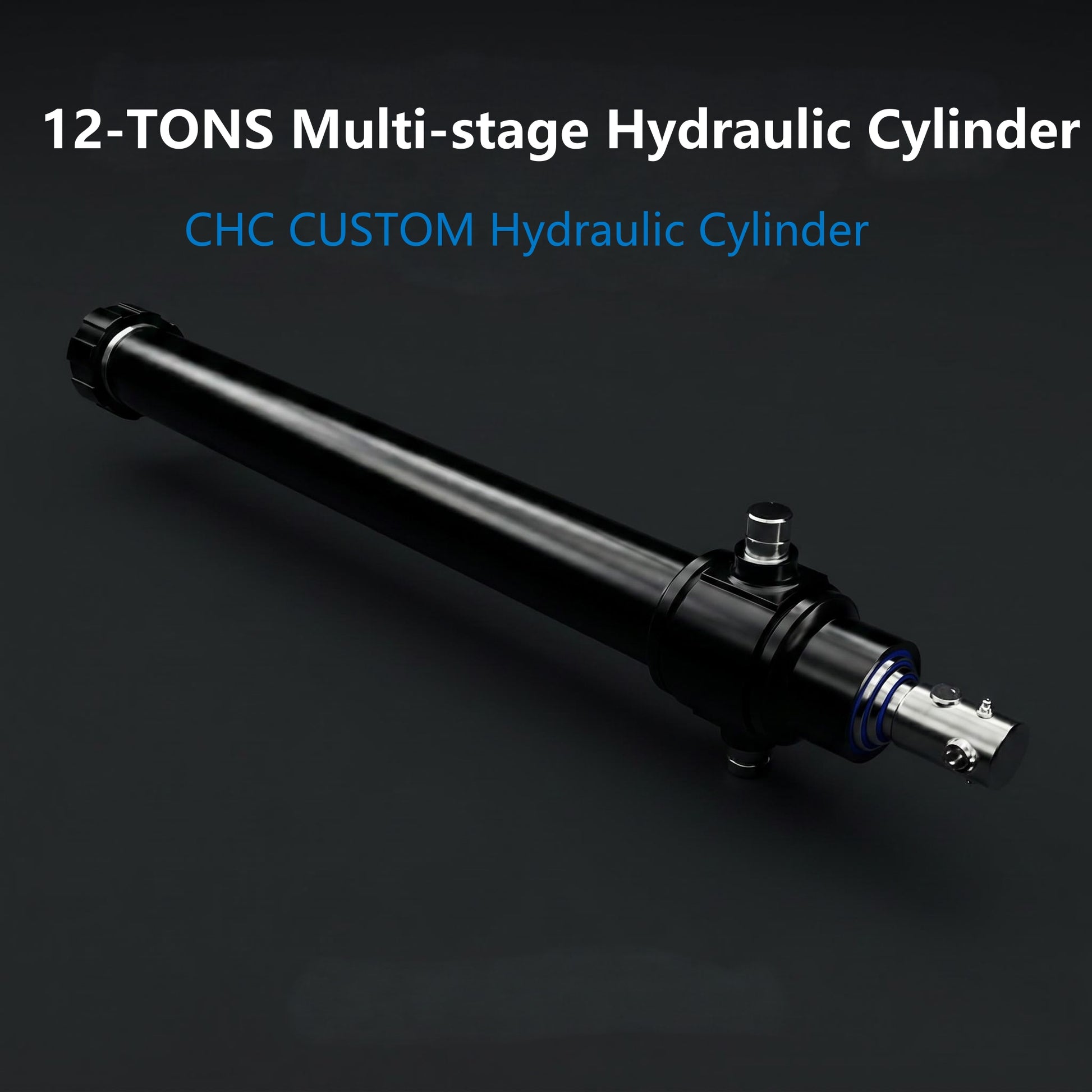 CHTC 12 Tons Multi-Stage Inverted Telesco