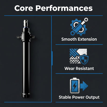 CTC 12 Tons Telescopic Hydraulic Cylinder Core Performance and Specifications