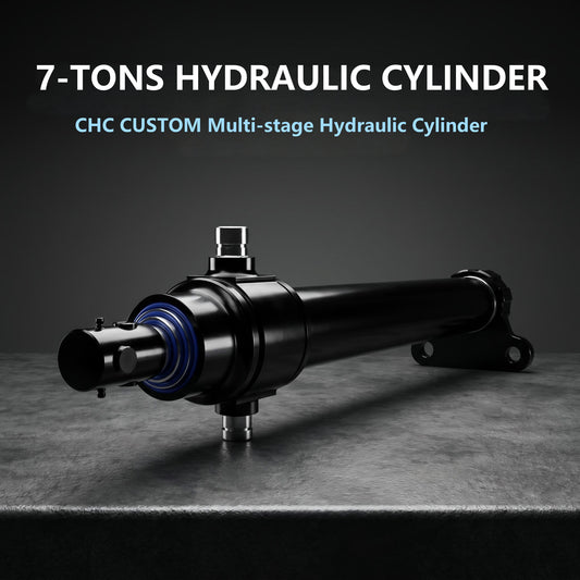 CTC 7- Tons Multi-Stage Inverted Telescopic Hydraulic Cylinder OEM Ready
