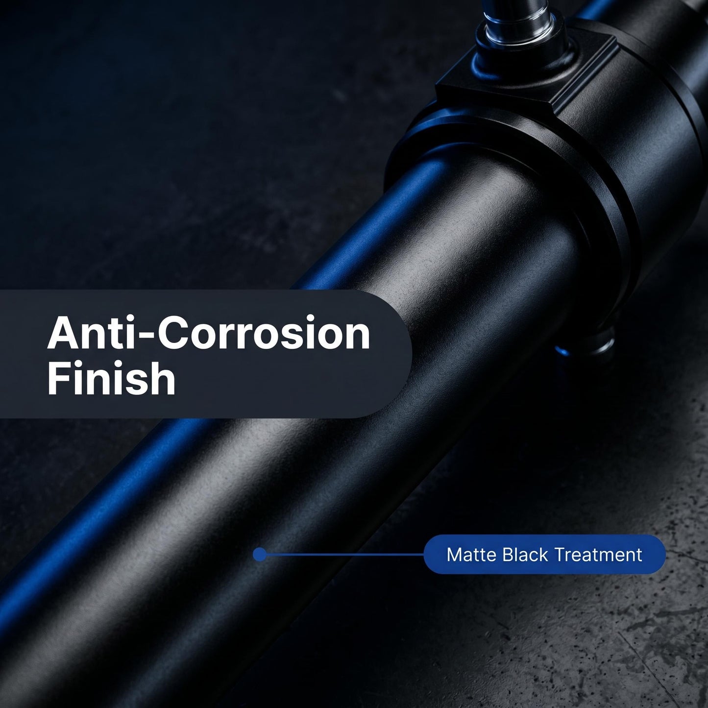 CTC 7 Tons Telescopic Hydraulic Cylinder Anti-Corrosion Finish Surface Treatment