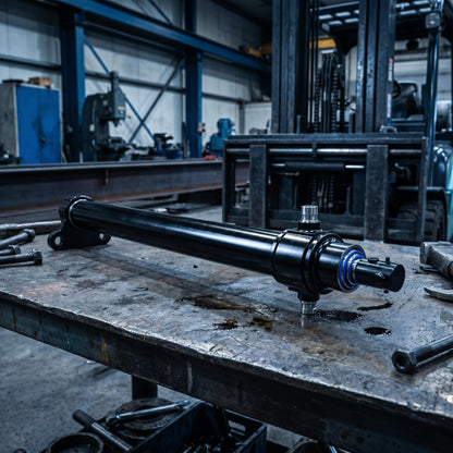 CTC 7 Tons Telescopic Hydraulic Cylinder Repair Facility and Service Showcase