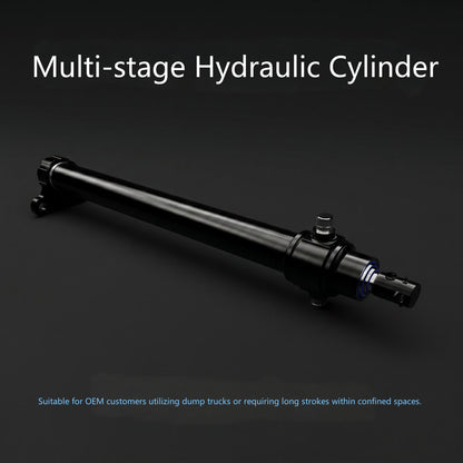 CTC 7 Tons Multi-Stage Hydraulic Cylinder Dump Truck Lifting Application
