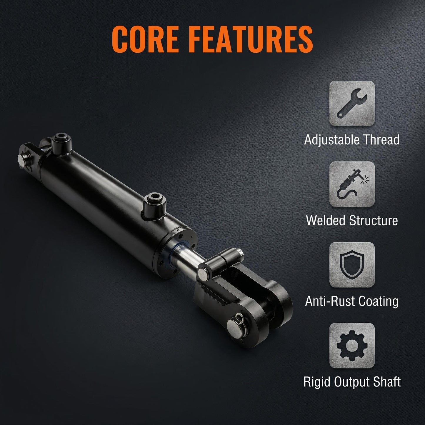 CTCL Trunnion Cross Lug Hydraulic Cylinder Core Features and Specifications