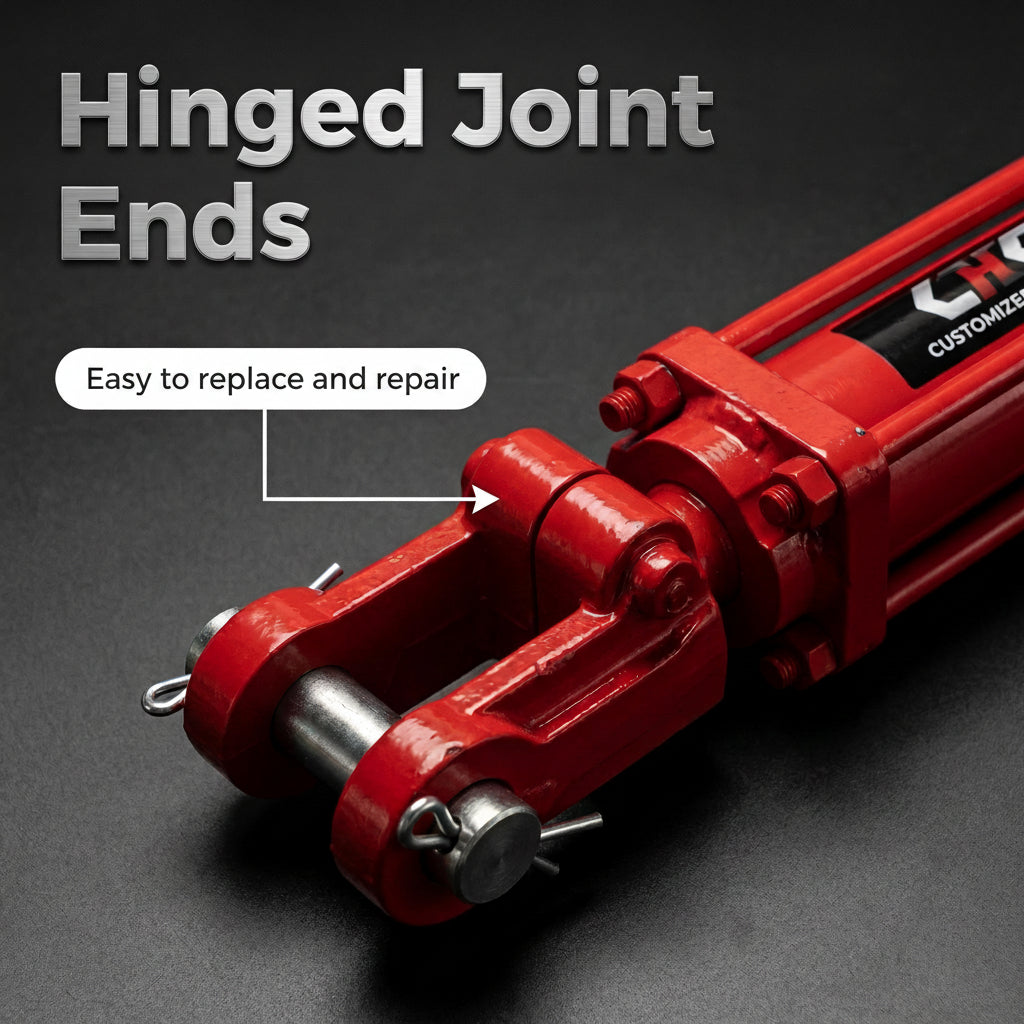 CTR2.5 Hydraulic Cylinder Front Connection Details Clevis Mount