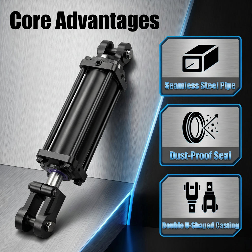 CTR2.5 Tie-Rod Hydraulic Cylinder Core Advantages and Features