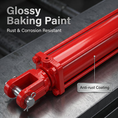 CTR2.5 Hydraulic Cylinder Glossy Baking Paint Surface Finish