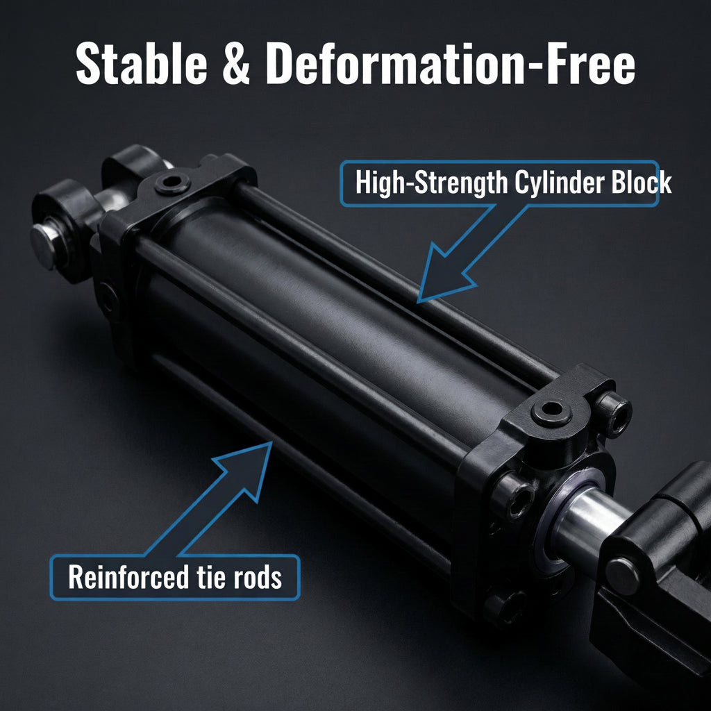 CTR3 Hydraulic Cylinder Stable Deformation-Free Performance Heavy Duty