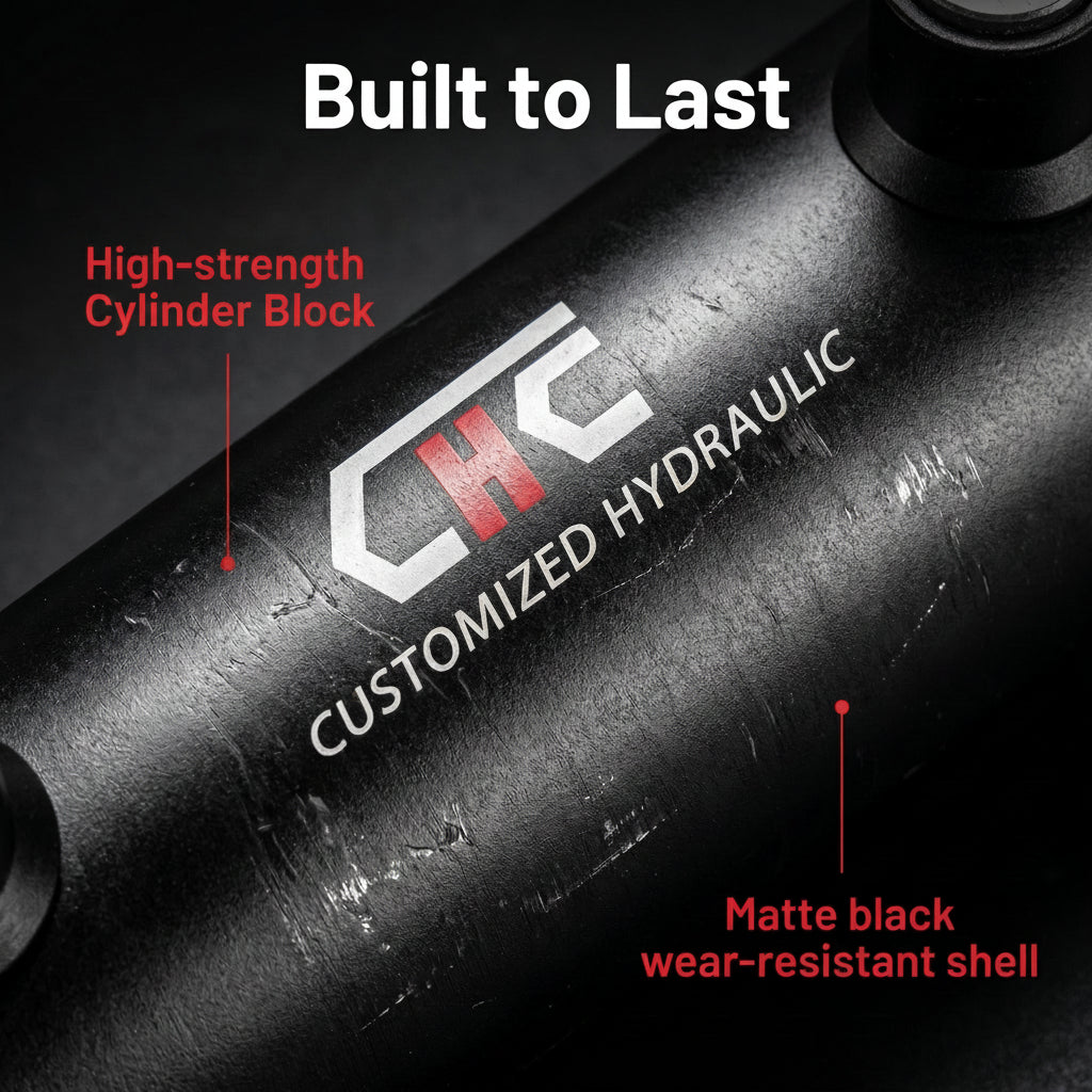 CWT3 Welded Tang Hydraulic Cylinder Built to Last Heavy Duty Durability