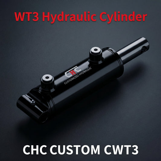 CWT3 Custom Welded Tang 3-Point Hydraulic Cylinder 3000PSI OEM Ready
