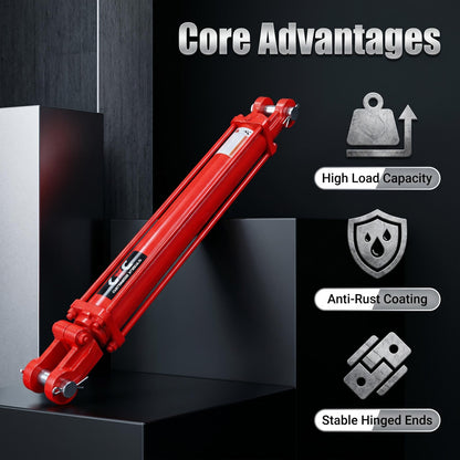 CTR2.5-3.5" | Custom Tie-Rod 2500PSI Hydraulic Cylinder | OEM Ready