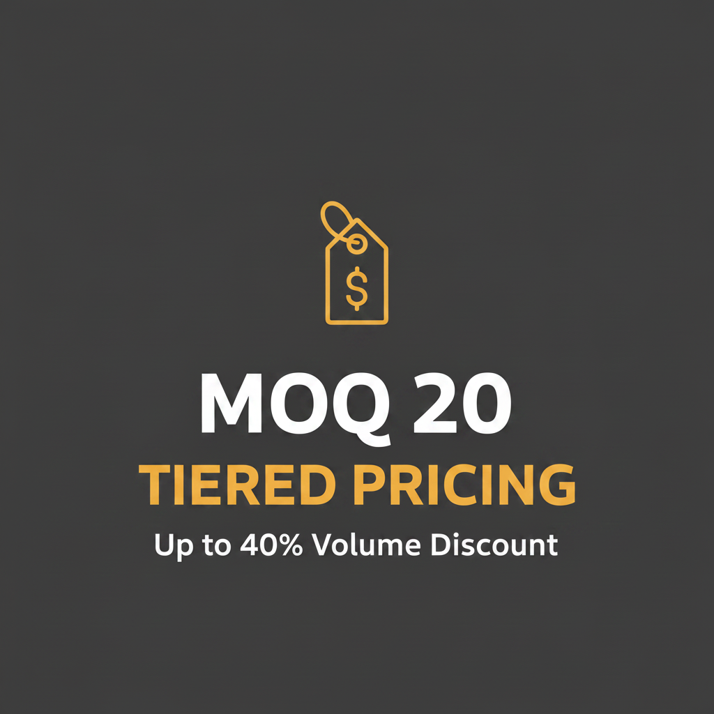 MOQ 20